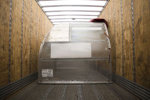 package inside a trailer